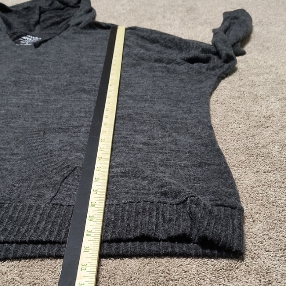 Torrid Super Soft Plush Women's Dark Gray Hoodie Size 5 - Picture 4 of 5